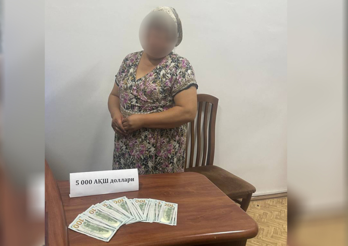 7 ming dollar evaziga Milliy gvardiyaga ishga joylab qo‘ymoqchi bo‘lgan ayol ushlandi