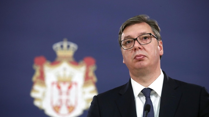 Сербия президенти ўз халқини тинчликка чақирмоқда