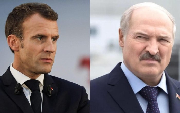 Lukashenko va Makron uzoq vaqtdan so‘ng telefon orqali muloqot qildi