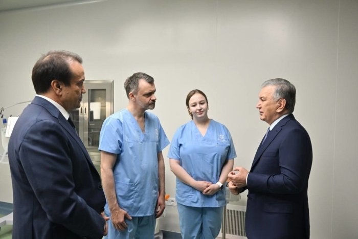 Президент Шаҳрисабздаги кўп тармоқли кардиология маркази фаолияти билан танишди