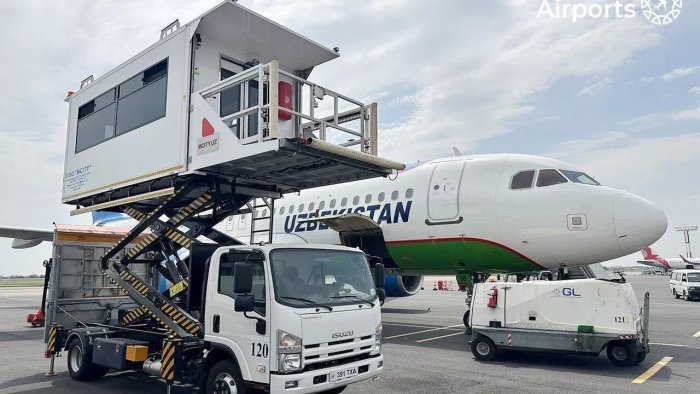 Toshkent aeroporti uchun "ambulift"lar sotib olindi