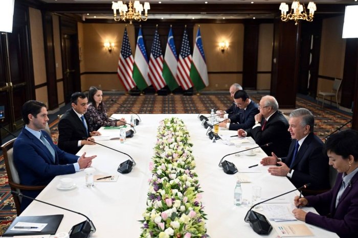 O‘zbekiston Prezidenti DFC korporasiyasi rahbarini qabul qildi