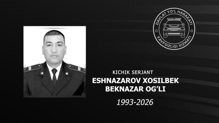 Марҳум кичик сержант Хосилбек Эшназаров «Жасорат» медали билан тақдирланди