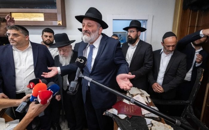 SHAS partiyasi Isroil hukumatini tark etishga qaror qildi