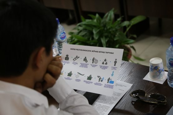 Endi Koreyaga ketish uchun bo‘ladigan test sinovlari mukammallashadi (foto)