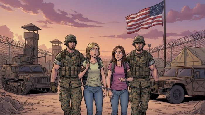 AQSh sudi harbiy baza hududiga kirib qolgan ikki rossiyalik ayolni ozod qilishga qaror qildi