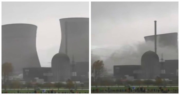  Германияда мамлакатнинг собиқ энг йирик атом электр станцияси портлатилди 