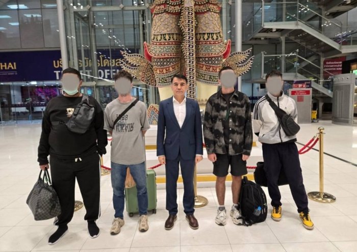 Odam savdosi qurboni bo‘lgan 4 nafar o‘zbekistonlik Myanmadan qaytarildi 