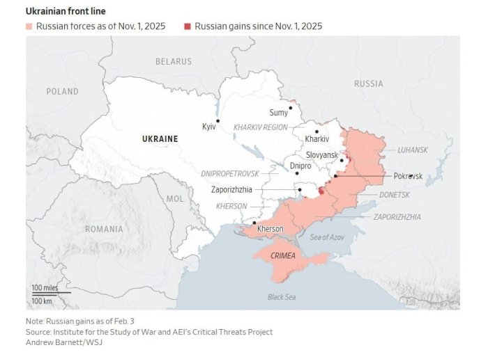  The Wall Street Journal: Ukraina urushda yangi strategiya izlayapti