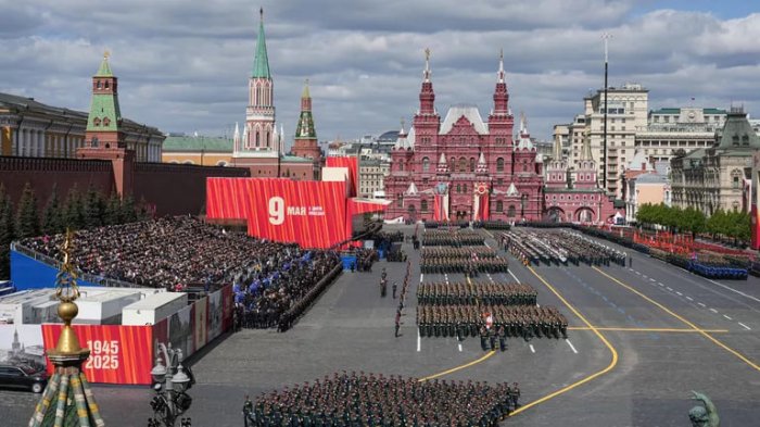 G‘arbda Moskvadagi parad sababli Ukraina qanday qarorga kelgani ma’lum bo‘ldi