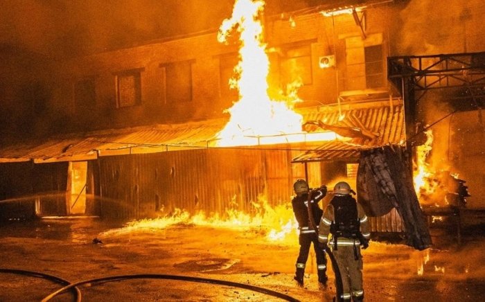 Rossiya qo‘shinlari Xarkovga dronlar bilan zarba berishdi