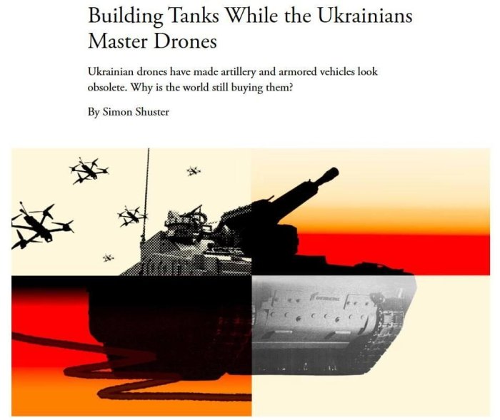 Rheinmetall rahbari ukrain dronlari samaradorligiga shubha bildirdi