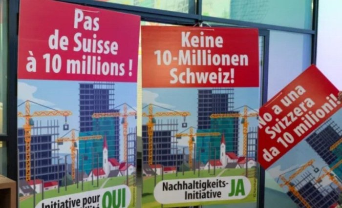 Shveysariyaliklar referendumda mamlakatda aholi sonini 10 million kishigacha cheklashga qarshi ovoz berdi