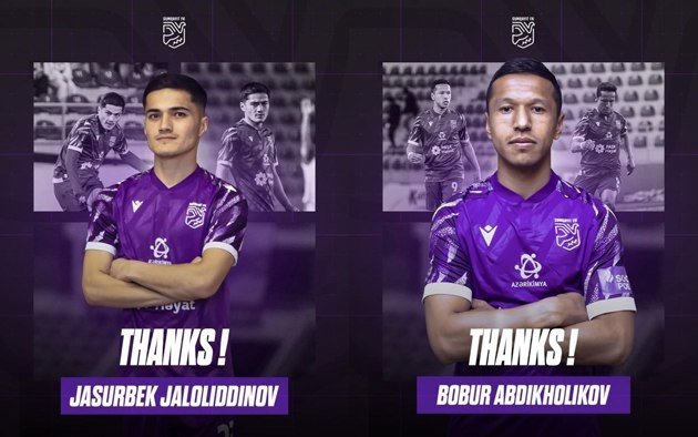 O‘zbekistonlik ikki legioner futbolchi klubsiz qoldi