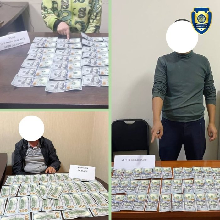Noqonuniy "dollarfurush"lar ushlandi