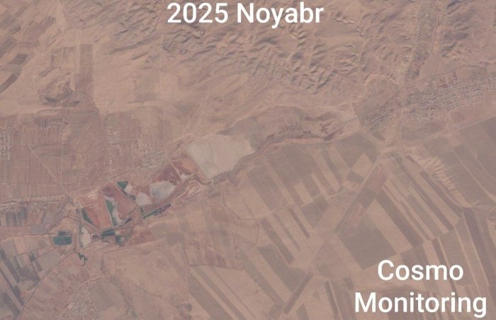 Самарқанддаги “Қорасув” сув омбори бутунлай қуриб қолди