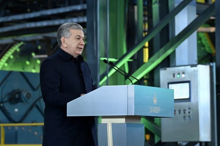 Olmaliq kon-metallurgiya kombinatida 3-mis boyitish fabrikasi ishga tushirilmoqda