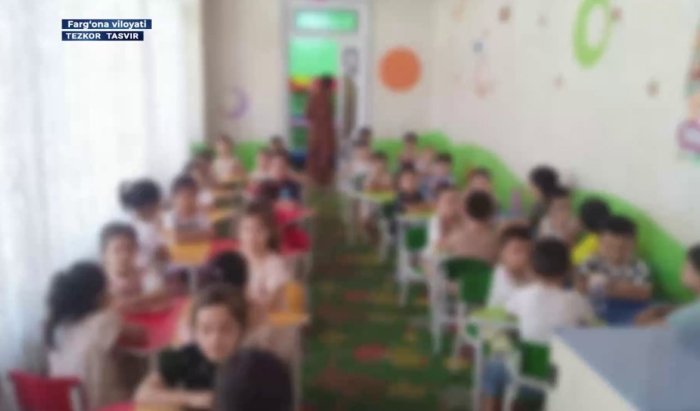 Farg‘onada uy bog‘chasida 43 nafar bolaga noqonuniy diniy saboq berib kelingani aniqlandi