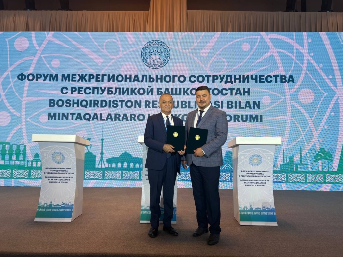 "O‘zbekfilm" kinokonserni va Boshqirdiston milliy kinostudiyasi o‘rtasida hamkorlik memorandumi imzolandi