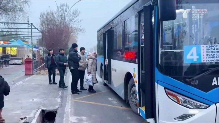 Andijon shahridagi avtobuslarda ham naqd pul bilan to‘lov qilish bekor qilinadi