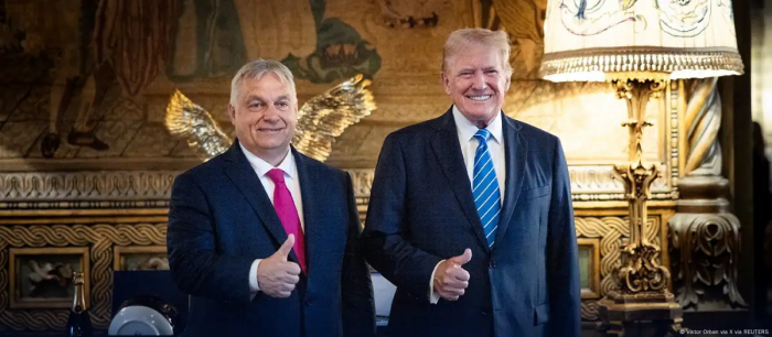 Orban Trampni Floridadagi mulkiga tashrif buyurdi