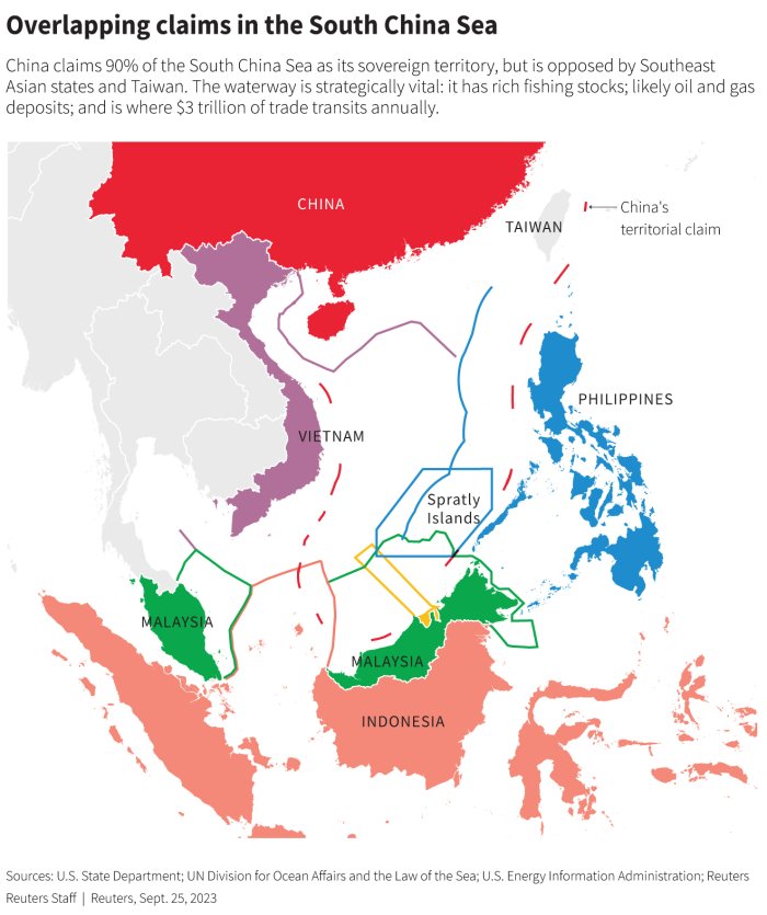 Хитой Филиппинни Жанубий Хитой денгизи бўйича кейинги провокациялардан огоҳлантирди