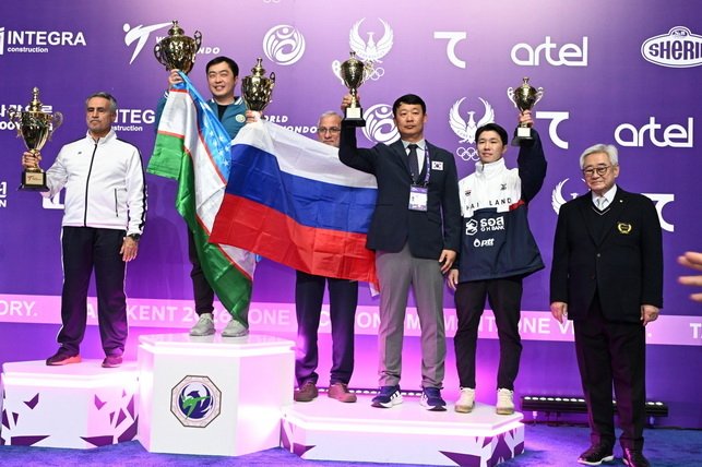O‘zbekiston taekvondo bo‘yicha jahon chempionatida 6 ta medalni qo‘lga kiritdi