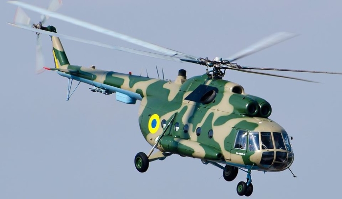 Украинанинг Ми-8 ҳарбий вертолёти Беларусь чегарасини кесиб ўтди