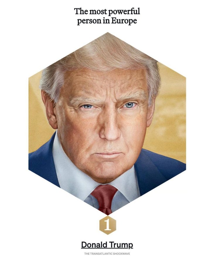 Politico Trampni “Evropadagi eng ta’sirli inson” deb topdi