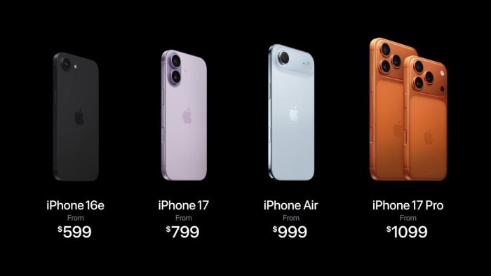  Янги iPhone моделларининг нархлари эълон қилинди