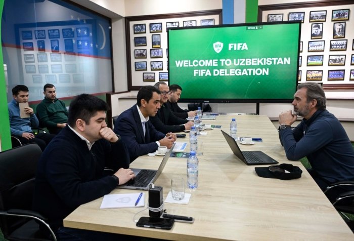 ЎФА раҳбарияти ва ФИФА делегацияси ўртасида учрашув бўлиб ўтди