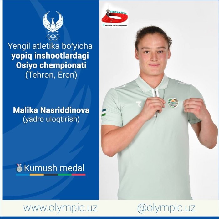 Tehronda yengil atletika bo‘yicha yopiq inshootlardagi Osiyo chempionati start oldi