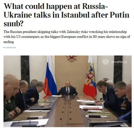 Putin Zelenskiy taslim bo‘lish hujjatini imzolasa, u bilan uchrashishga tayyorligini bildirdi - The Times