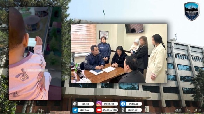 Farzandi hayotini xavf ostida qoldirgan ona shifoxonaga jo‘natildi