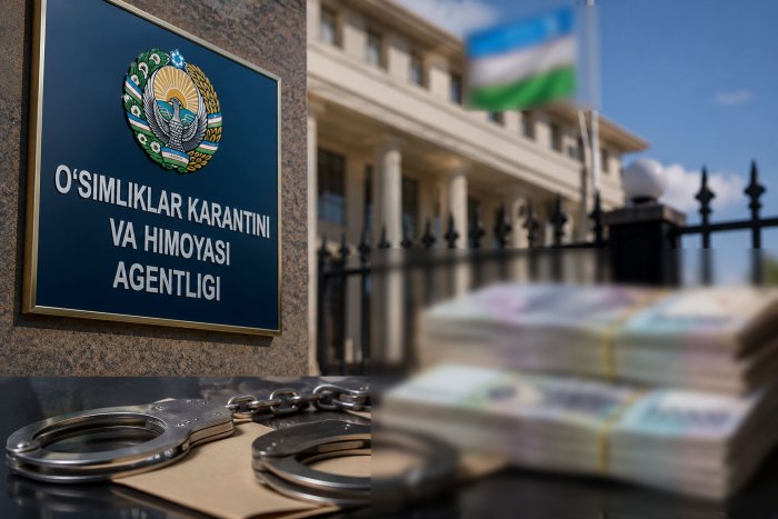 O‘simliklar karantini agentligida milliardlab so‘mlik korrupsion sxema fosh etildi
