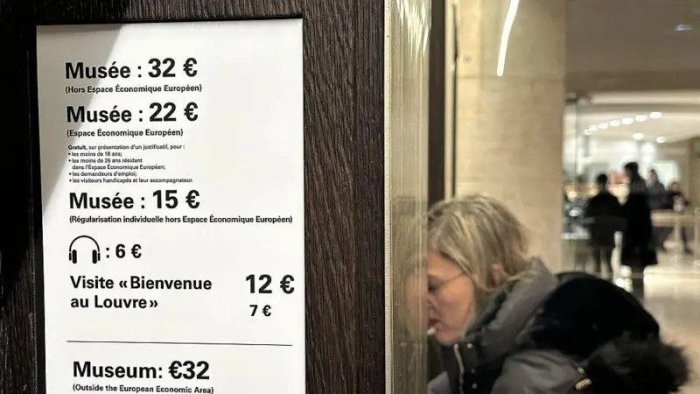 Fransiyada Luvr muzeyi chiptalari bilan firibgarlik qilganlikda ayblanib 9 kishi hibsga olindi