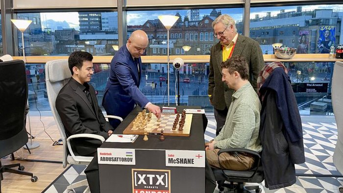 «London Chess Classic». Нодирбек Абдусатторов кетма-кет олтинчи ғалабага эришди ва ғолибликка жуда яқин турибди