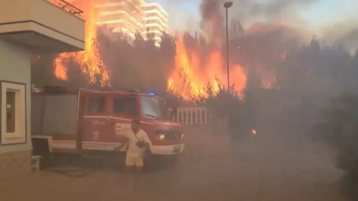 Жанубий Европани ўрмон ёнғинлари қамраб олди