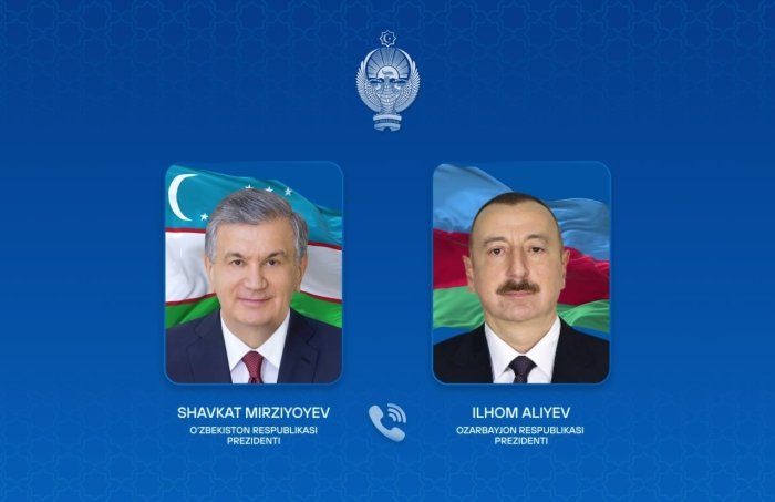 O‘zbekiston prezidenti Shavkat Mirziyoyev va Ozarbayjon Prezidenti Ilhom Aliyev suhbatlashdi