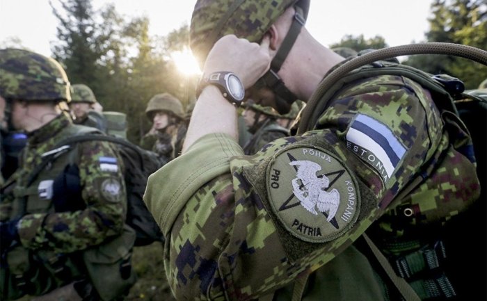 Estoniya Rossiya chegaralari yaqinida harbiy kuchlarni to‘plamoqda