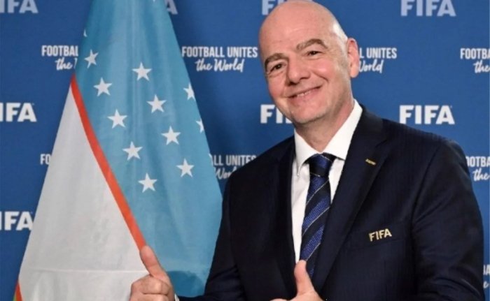 FIFA prezidenti Janni Infantino O‘zbekistonga kelmoqda