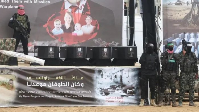 HAMAS Isroilga 4 nafar garovdagi fuqaroning jasadini topshirdi