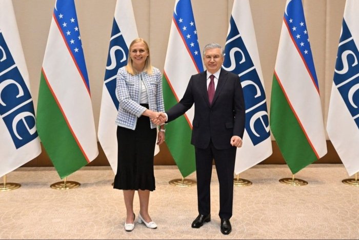O‘zbekiston Prezidenti YEXHTning amaldagi raisini qabul qildi