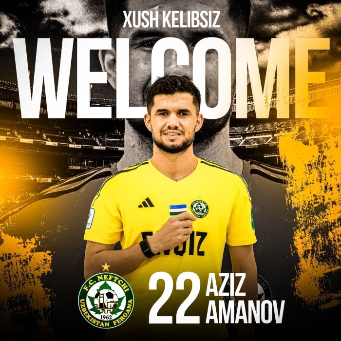 "Neftchi" O‘zbekiston terma jamoasi hujumchisi bilan shartnoma izmoladi