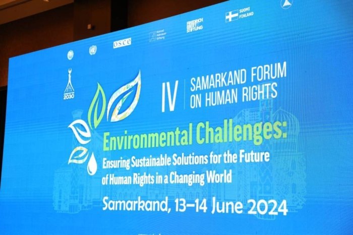 Inson huquqlari bo‘yicha IV Samarqand forumi yakunlandi
