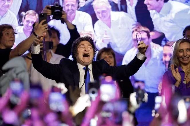 Argentinada prezident Xavyer Mileyning partiyasi parlament saylovlarida g‘alaba qozondi — BBC Argentinada prezident Xavyer Mileyning partiyasi parlament saylovlarida g‘alaba qozondi — BBC