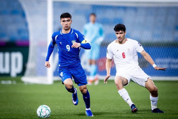 O‘zbekiston U-23 terma jamoasi Eron bilan durang o‘ynadi