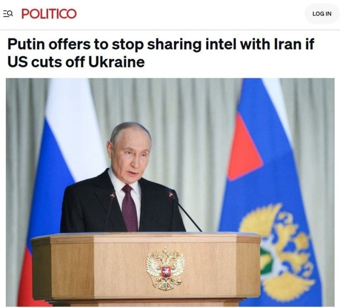 Putin Trampga jiddiy taklif bilan chiqdi