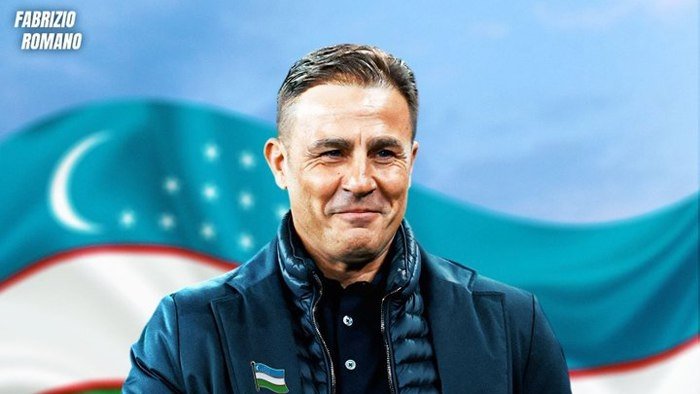 Fabio Kannavaro O‘zbekiston milliy jamoasi bilan og‘zaki kelishuvga erishdi