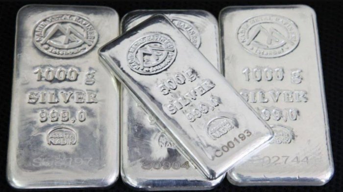 Кумуш нархи рекорд даражада қимматлашди — Bloomberg 